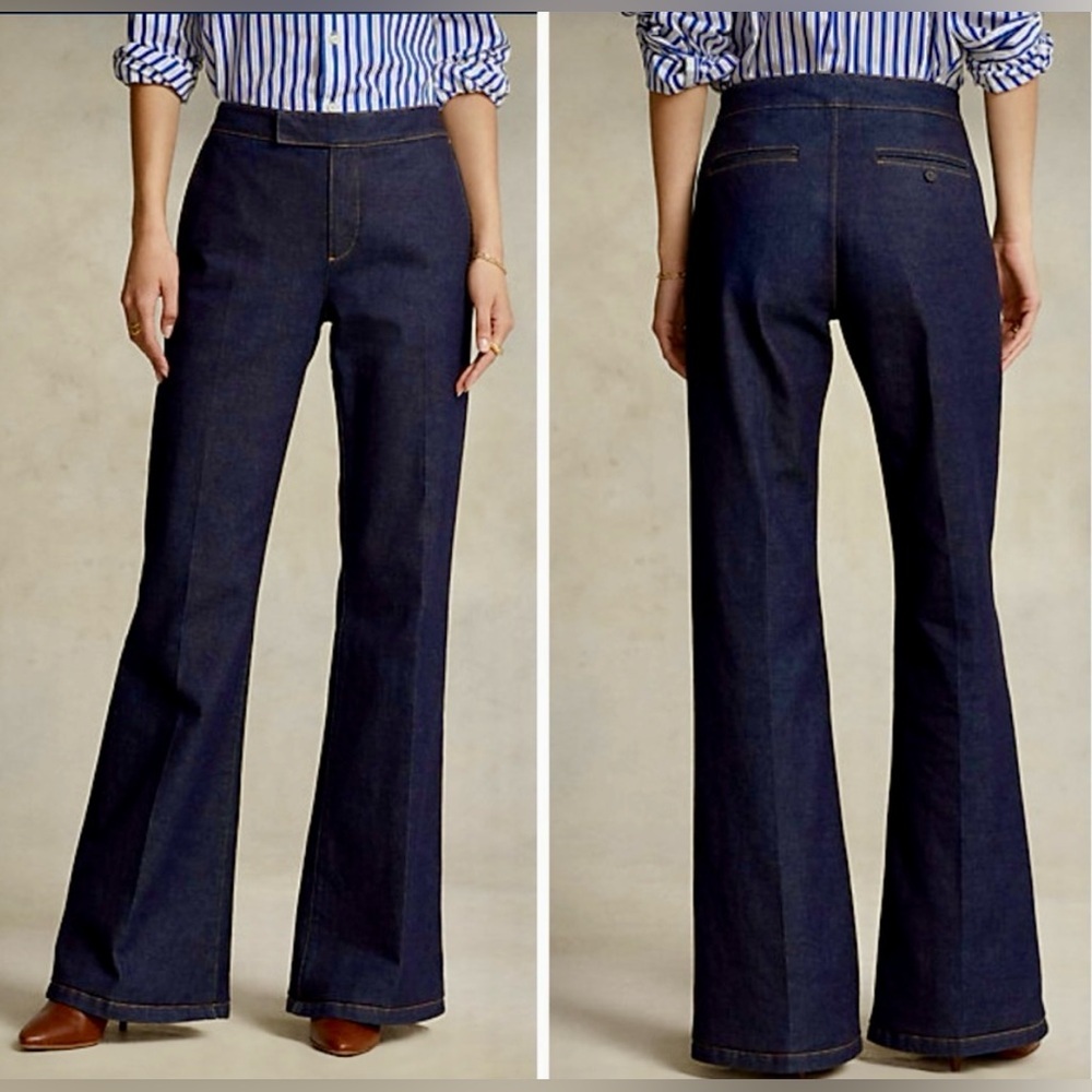 Polo by Ralph Lauren Dark Blue Flare Jeans